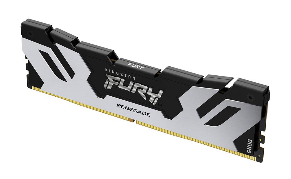KF576C38RS-16 Kingston Fury Renegade 16GB PC5-60800 DDR5-7600MHz non-ECC Unbuffered CL38 288-Pin DIMM 1.45V Memory Module