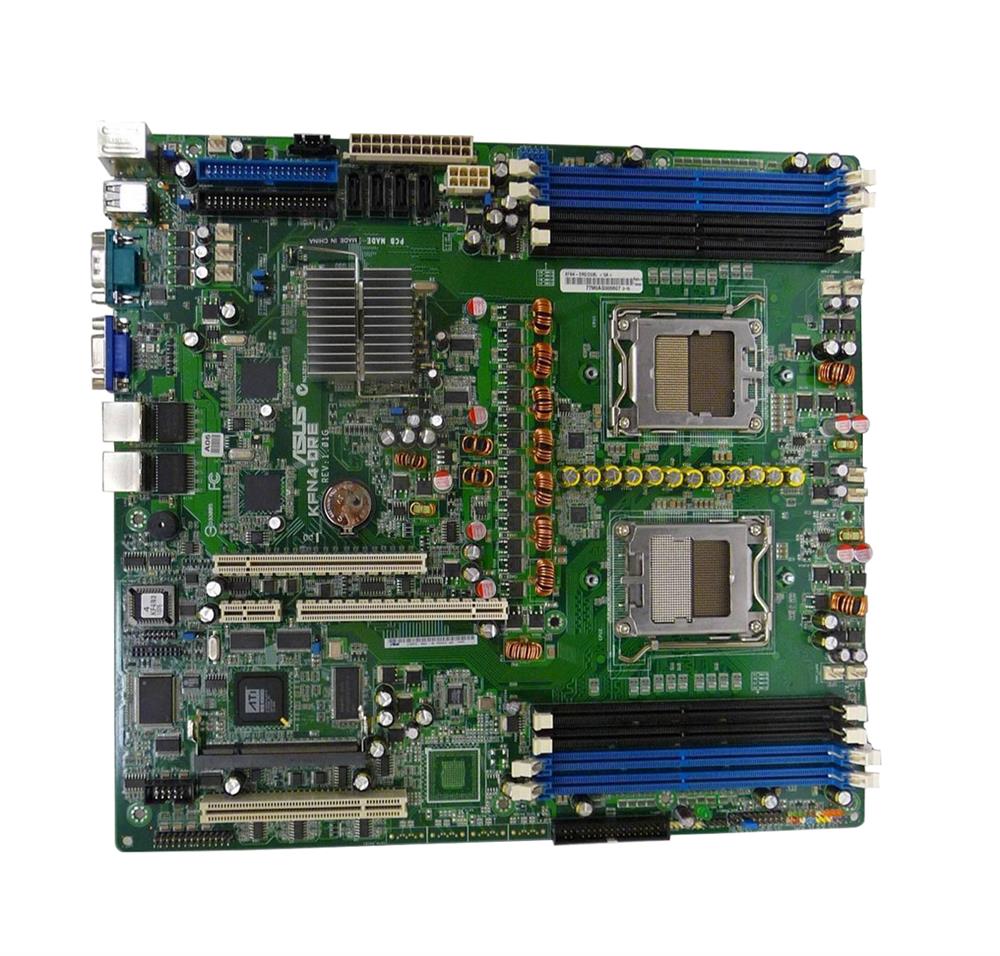 KFN4-DRE ASUS nVIDIA nForce Pro 2200 AMD Opteron Series Processors Support Dual Socket LGA1207 Motherboard (Refurbished)