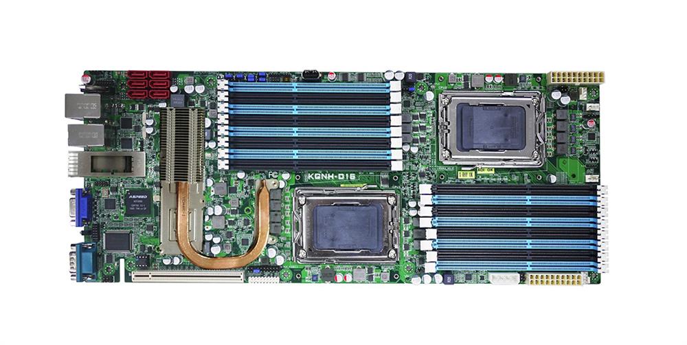 KGMH-D16/QDR ASUS Dual Socket G34 AMD SR5670 + SP5100 Chipset AMD Opteron 6100/6200/6300 Series Processors Support DDR3 16x DIMM 6x SATA 3.0Gb/s Half SSI Server Motherboard (Refurbished)