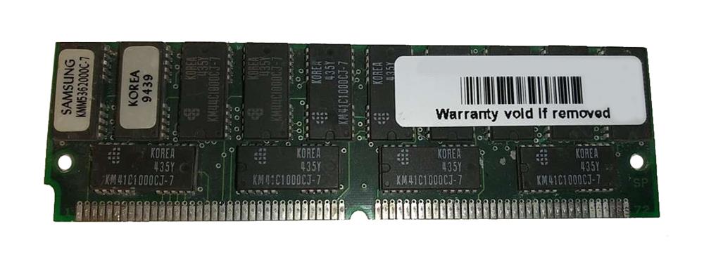 KMM5362000C-7 Samsung 8MB FastPage Parity 700ns 5v 72-Pin SIMM Memory Module
