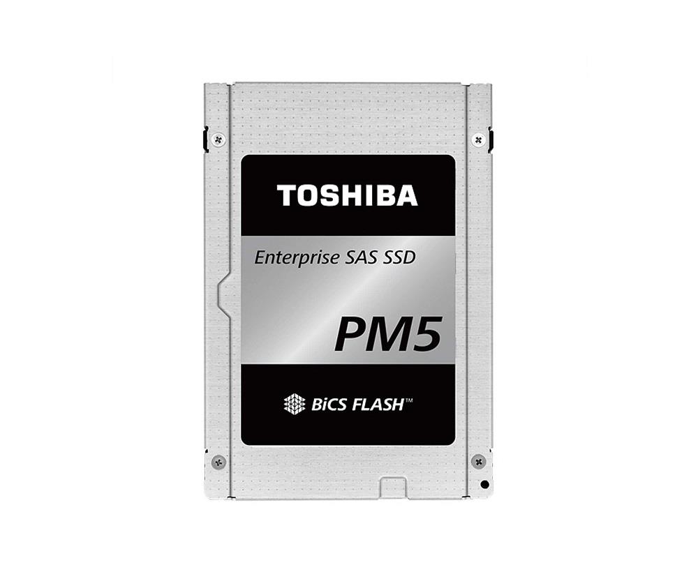KPM51VUG1T60 Toshiba PM5-V 1.6TB TLC SAS 12Gbps Mixed Use 2.5-inch Internal Solid State Drive (SSD)