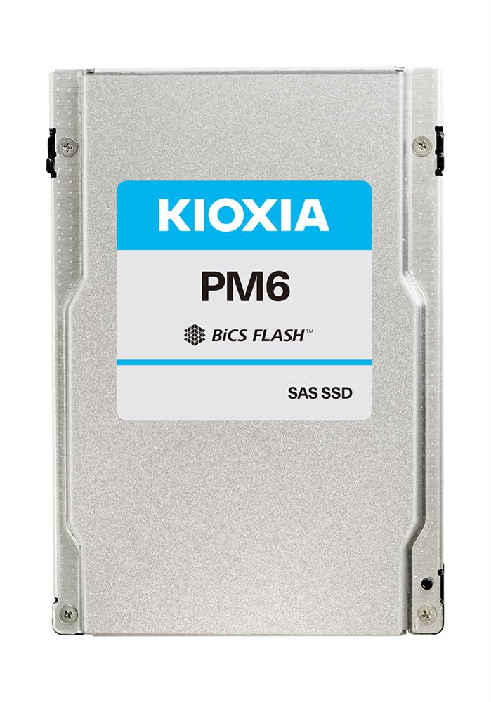 KPM6XVUG800G Toshiba KIOXIA PM6-V Series 800GB TLC SAS 24Gbps Mixed Use (SIE) 2.5-inch Internal Solid State Drive (SSD)