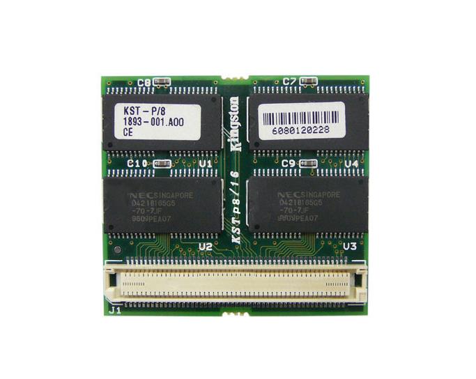 KST-P/8 Kingston 8MB EDO non-ECC 70ns 100-Pin 5V Proprietary DRAM Module for AST Ascentia P30 P50 503013-001