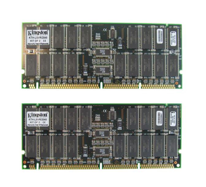 KTH-LSVR/2048 Kingston 2GB Kit (2 X 1GB) ECC High-Density 278-Pin System Specific DIMM Memory for HP9000 A/L Class Servers A6114A