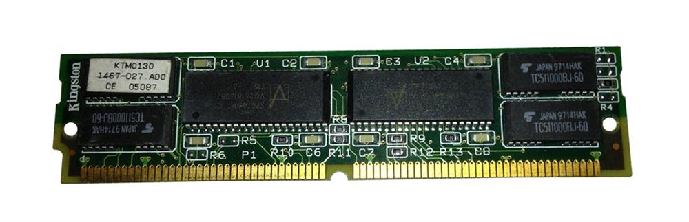 KTM-0130 Kingston 8MB Module 2x36-60ns/70ns Parity FastPage 5v 72-Pin Simm