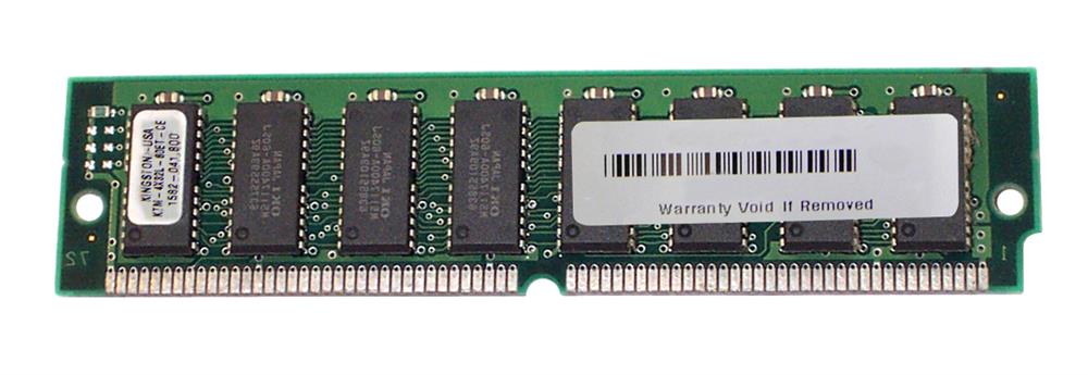KTM-4X32L-80ET-CE Kingston 16MB EDO non-Parity 60ns 5v 72-Pin 4Meg x 32 SIMM Memory Module