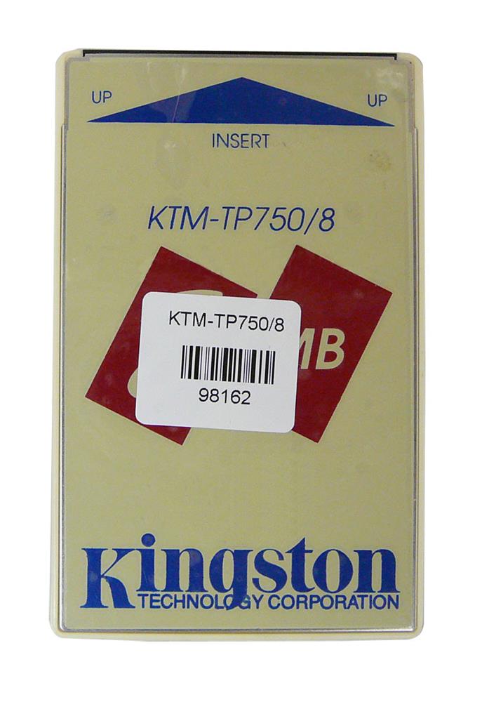 KTM-TP750/8 Kingston 8MB Fast-Page 70ns Proprietary Credit Card for IBM ThinkPad