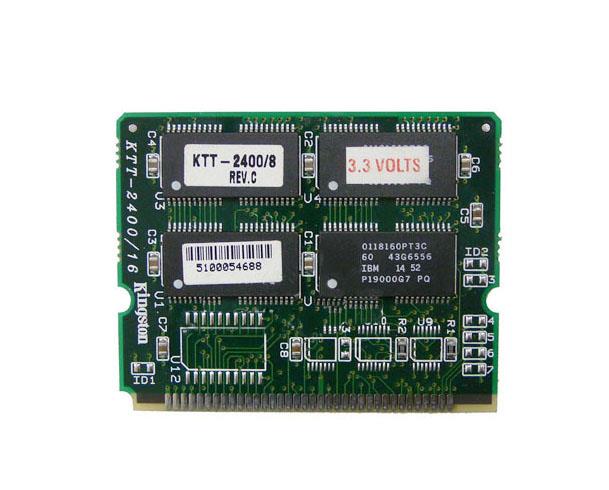 KTT2400/8 Kingston 8MB FastPage non-Parity 70ns 3.3V DRAM Module for Toshiba T2000 CS CT T2450CT T3600CT PC-PA2020U