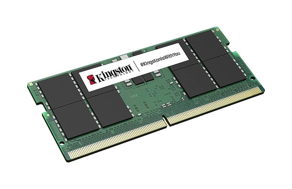 KVR48S40BD8-32BK Kingston 32GB PC5-38400 DDR5-4800MHz Non-ECC Unbuffered CL40 262-Pin SoDIMM 1.1V Dual Rank Memory Module