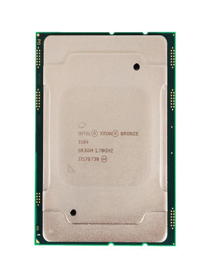 L09253-001 Intel Xeon Bronze 3104 6-Core 1.70GHz 9.60GT/s UPI 8.25MB L3 Cache Socket LGA3647 Processor