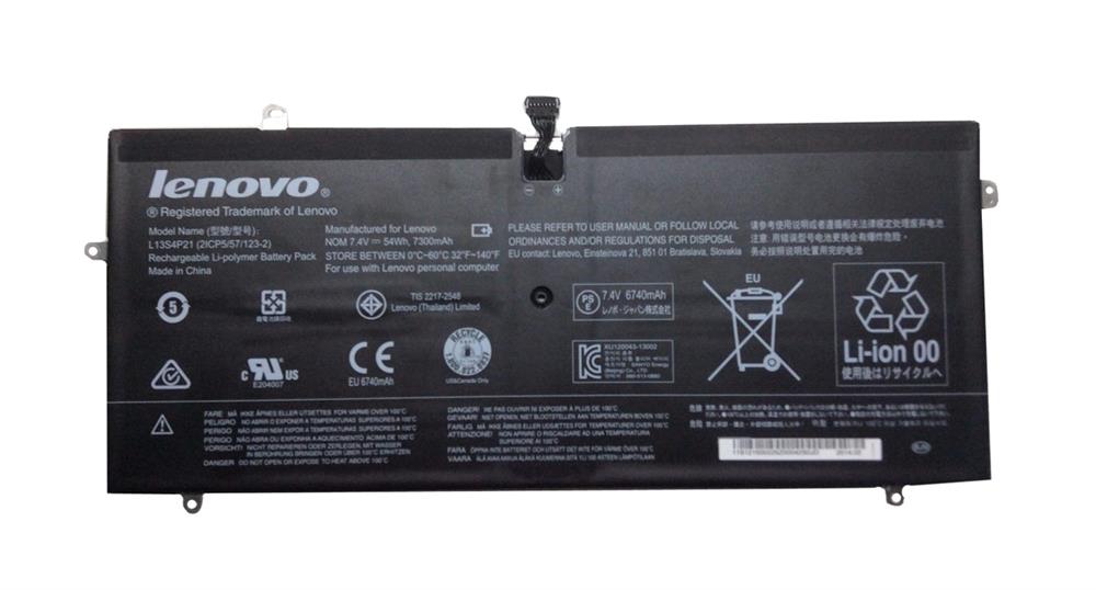 L13S4P21 Lenovo Battery 7.4V54Wh 7300mAh for Yoga 2 Pro (Refurbished)