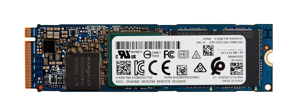 L41037-001 HP 512GB TLC PCI Express NVMe (SED) M.2 2280 Internal Solid State Drive (SSD)