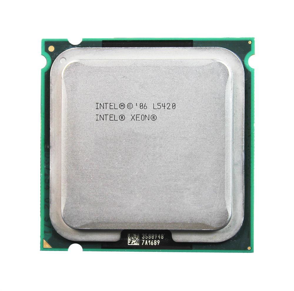 L5420 Intel Xeon Quad Core 2.50GHz 1333MHz FSB 12MB L2 Cache Processor