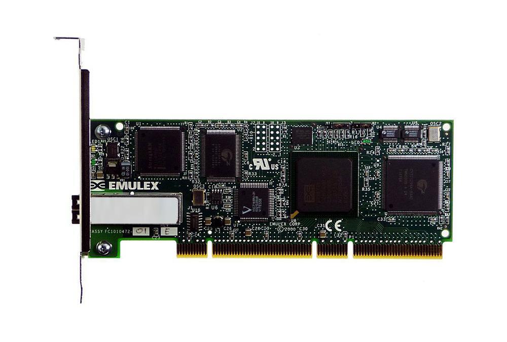 LP9002L-E Emulex LightPulse Single-Port LC 2Gbps Fibre Channel PCI Host Bus Network Adapter