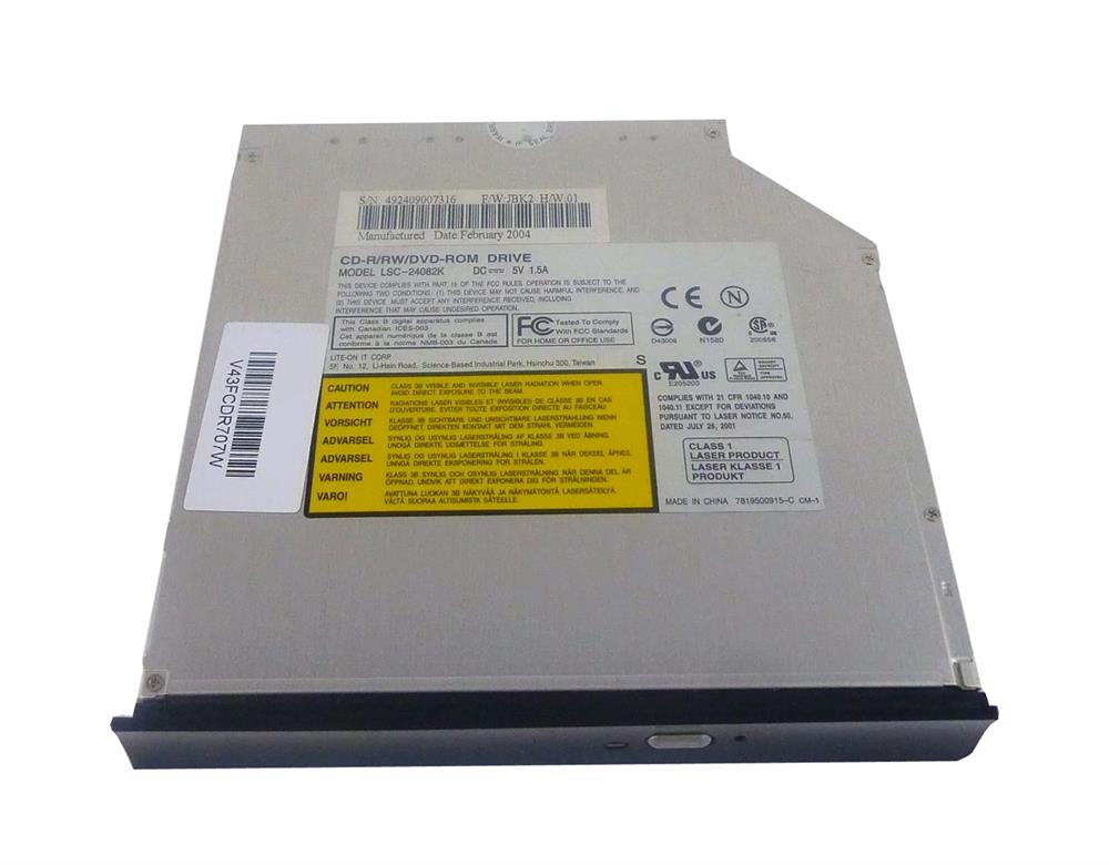 LSC-24082K Lite On CD DVD Burner