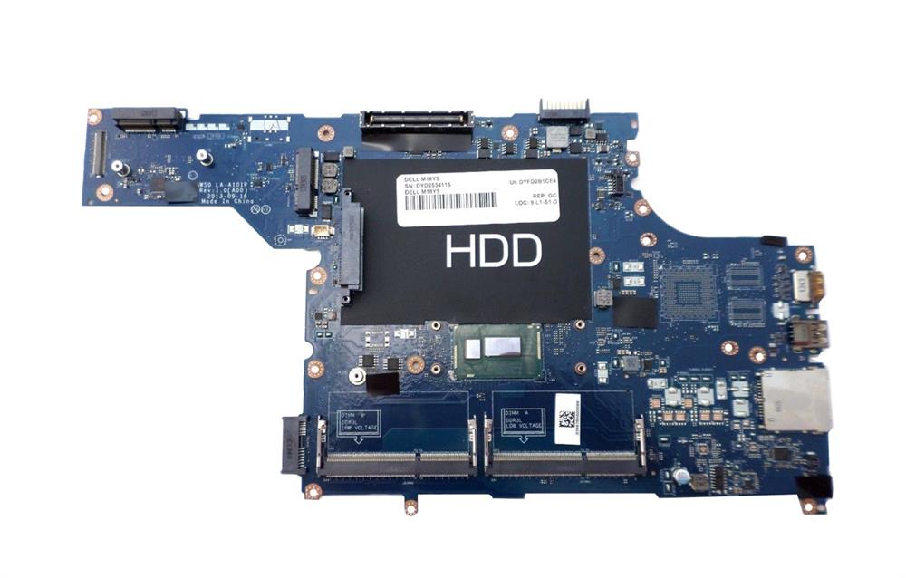M18Y5 Dell System Board (Motherboard) With Intel Core i5-4300U CPU for Latitude E5540 Laptop (Refurbished)