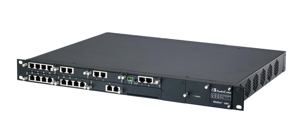 M1K-D9 AudioCodes Mediant 1000 VoIP Gateway 1 E1/t1 Dual Power Supply SIP Packag