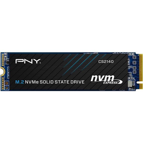 M280CS2140-500-RB PNY CS2140 500 GB Solid State Drive - M.2 2280 Internal - PCI Express NVMe (PCI Express NVMe 4.0 x4) - Desktop PC, Notebook Device Supported - 3600 MB/s Maximum Read Transfer Rate - 256-bit 