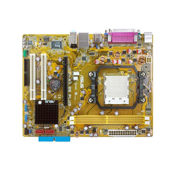 M2N-MXSEPLUSGREEN ASUS Socket AM2+/AM2 Nvidia GeForce 6100/ nForce 430 Chipset AMD Athlon 64/ Athlon 64 FX/ Athlon 64 X2/ AMD Sempron Processors Support DDR2 2x DIMM 2x SATA 3.0Gb/s Micro-ATX Motherboard (Refurbished)