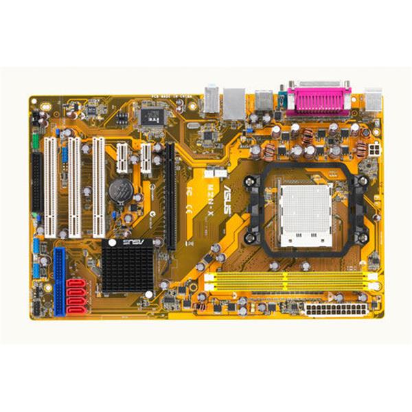 M2N-X ASUS Socket AM2 Nvidia nForce 520 Chipset AMD Athlon 64/ Athlon 64 FX/ Athlon 64 X2/ AMD Sempron Processors Support DDR2 2x DIMM 4x SATA 3.0Gb/s ATX Motherboard (Refurbished)