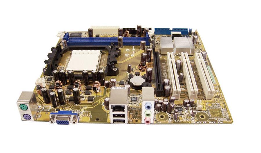 M2N61-LA ASUS Socket AM2 Nvidia GeForce 6100 / nForce 420 Chipset AMD Athlon 64 X2/ Athlon 64 Processors Support DDR2 2x DIMM Motherboard (Refurbished)