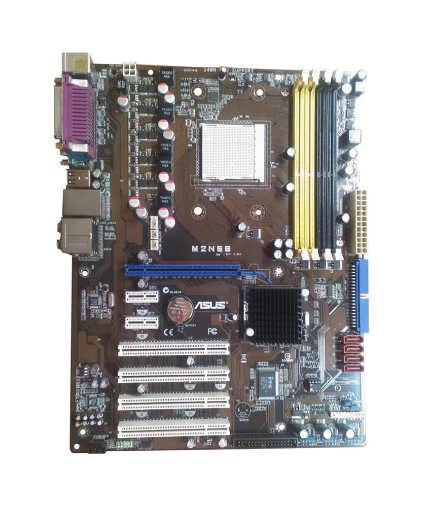 M2N68 ASUS Socket AM2+/AM2 Nvidia nForce 630a Chipset AMD Phenom/ AMD Athlon/ AMD Sempron Processors Support DDR2 4x DIMM 4x SATA 3.0Gb/s ATX Motherboard (Refurbished)