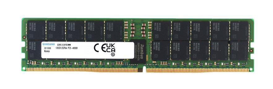 M321RAGA0B20-CWKBH Samsung 128GB PC5-38400 DDR5-4800MHz Registered ECC 288-Pin DIMM 4Rx4 Quad Rank Memory Module