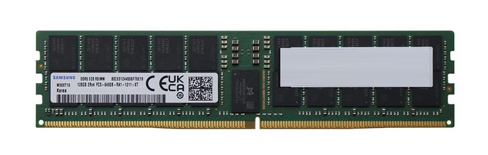 M321RAJA0MB2-CCP Samsung 128GB PC5-51200 DDR5-6400MHz ECC Registered CL46 288-Pin DIMM 1.1V Dual Rank x4 Memory Module