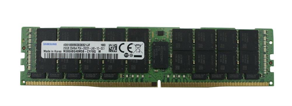 M386ABG40M5B-CYFBQ Samsung 256GB PC4-23400 DDR4-2933MHz Registered ECC CL21 288-Pin Load Reduced DIMM 1.2V Octal Rank Memory Module