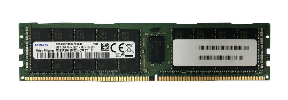 M393A8G40AB2-CVF-HP Samsung 64GB PC4-23400 DDR4-2933MHz Registered ECC CL21 288-Pin DIMM 1.2V Dual Rank Memory Module