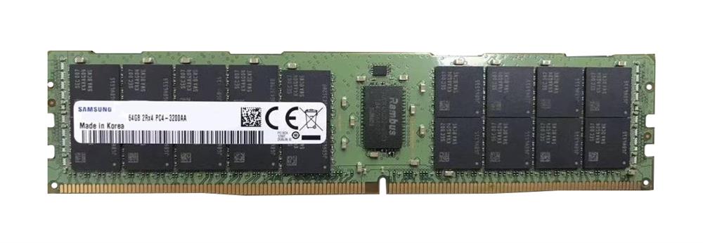 M393A8G40CB4-CWE Samsung 64GB PC4-25600 DDR4-3200MHz ECC Registered CL22 288-Pin DIMM 1.2V  Dual Rank Memory Module