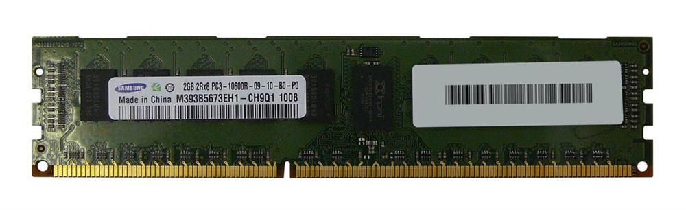 M393B5673EH1-CH9Q1 Samsung 2GB PC3-10600 DDR3-1333MHz ECC Registered CL9 240-Pin DIMM Dual Rank Memory Module