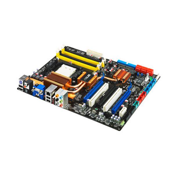 M3N-HT ASUS Socket AM2+/ AM2 Nvidia nForce 780a SLI Chipset AMD Phenom FX/ Phenom/ AMD Athlon/ AMD Sempron Processors Support DDR2 4x DIMM 6x SATA 3.0Gb/s ATX Motherboard (Refurbished)