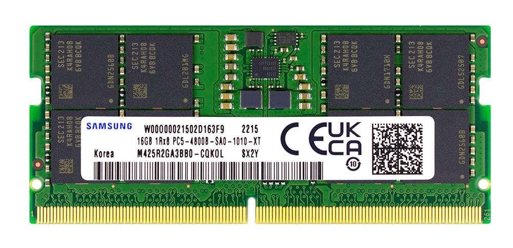 Samsung 32GB メモリ DDR5 M475R4GA3BB0-CQKOL OEMPCWorld.com: Samsung M425R2GA3BB0-CQKOD MHF 16GB 262p PC5
