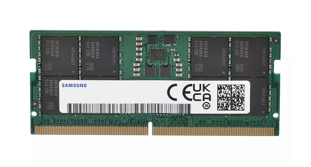 M426R4GA3DB0-CWM Samsung 32GB PC5-44800 DDR5-5600MHz ECC Unbuffered CL40 262-Pin SoDIMM 1.1V Dual Rank Memory Module