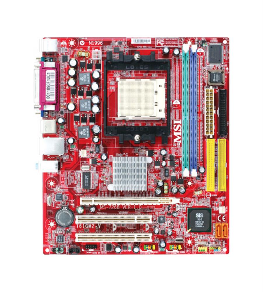M4L-80019924 MSI 761GM2-V Motherboard MS-7268-020