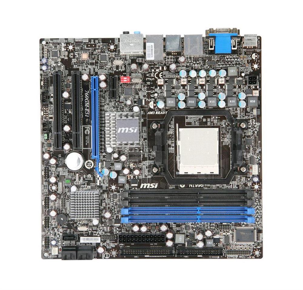 M4L-80070621 MSI 760GM-E51 Motherboard