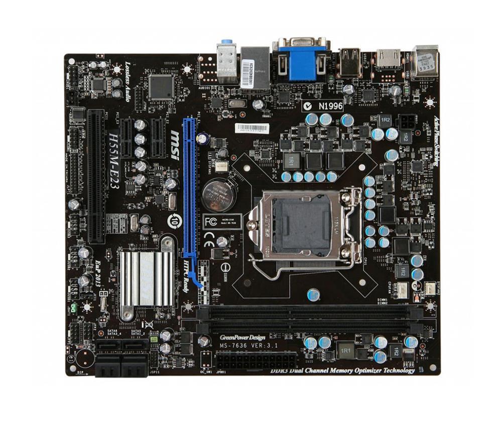 M4L-80077362 MSI H55M-E23 Motherboard