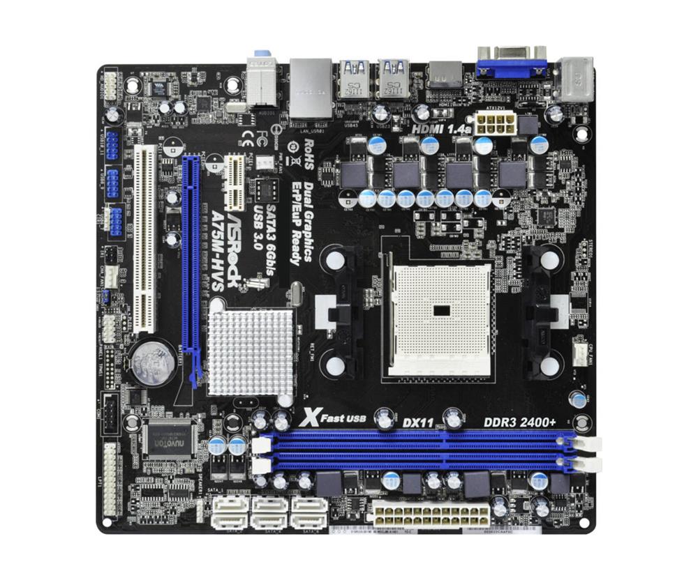 M4L-80082422 ASRock A75M-HVS Motherboard