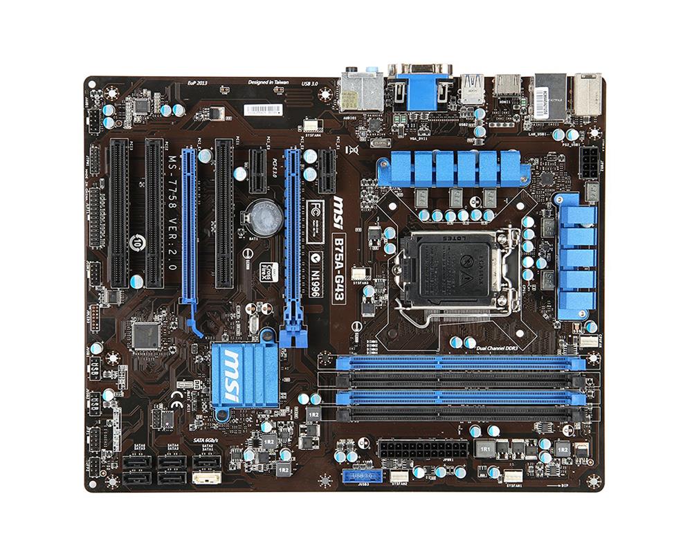 M4L-80092409 MSI B75A-G43 Motherboard