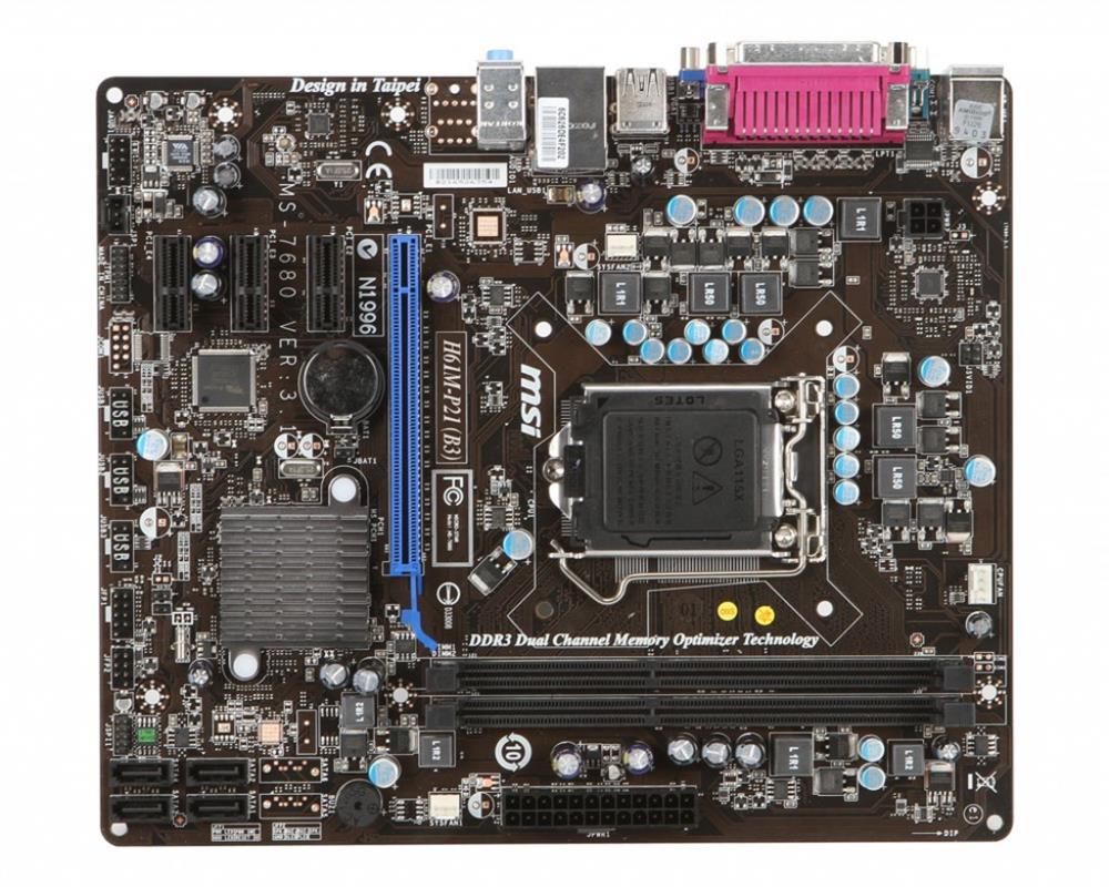 M4L-80092448 MSI H61M-P21 (B3) Motherboard