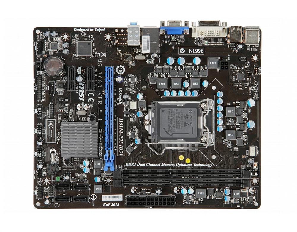 M4L-80092449 MSI H61M-P22 (B3) Motherboard