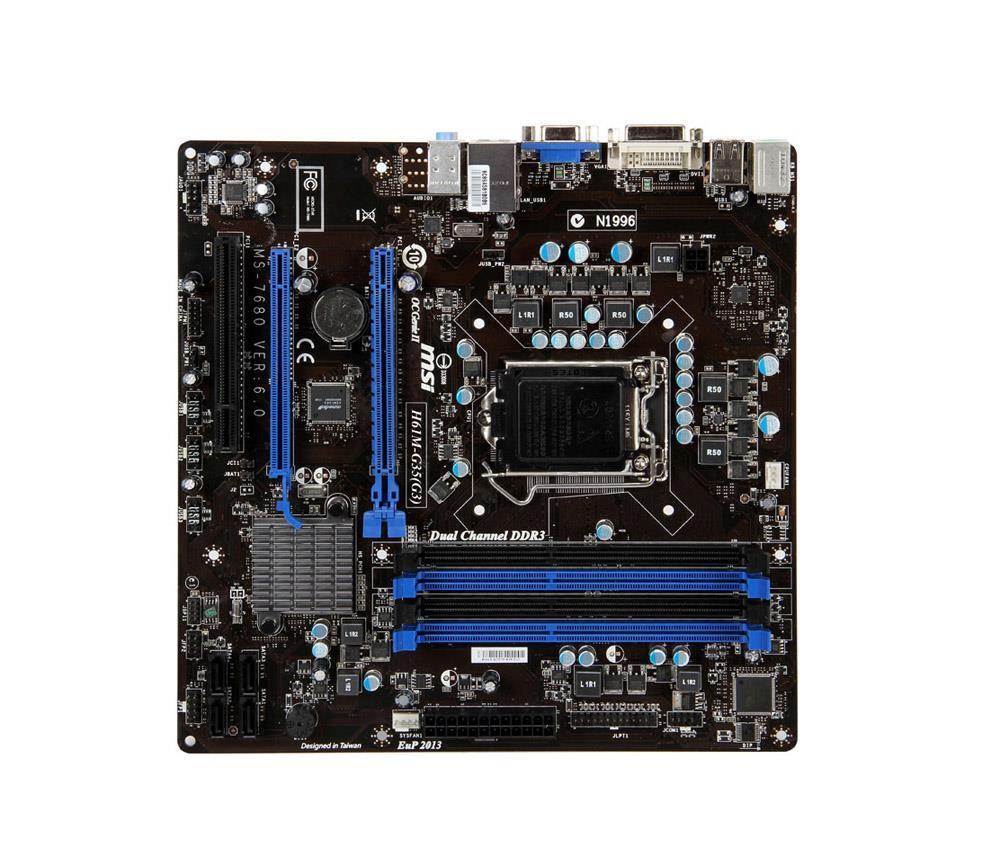M4L-80098930 MSI H61M-G35 (G3) Motherboard