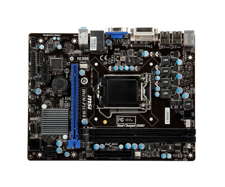 M4L-80098931 MSI H61M-P31/W8 Motherboard
