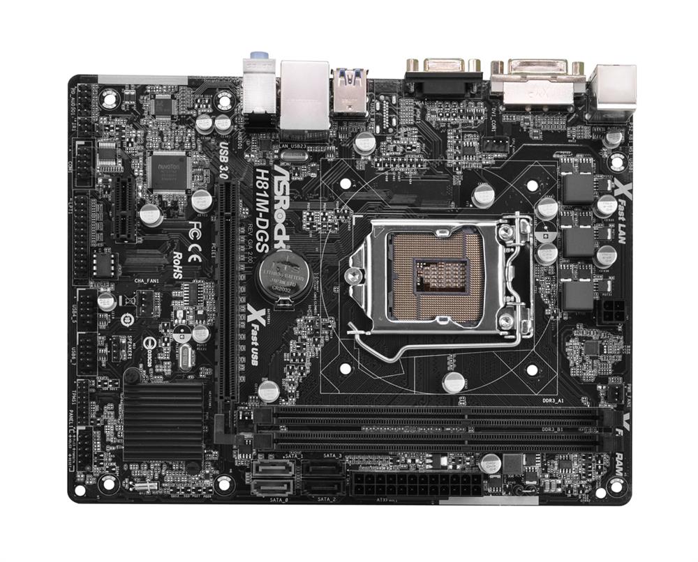 M4L-80102736 ASRock H81M-DGS R2.0 Motherboard