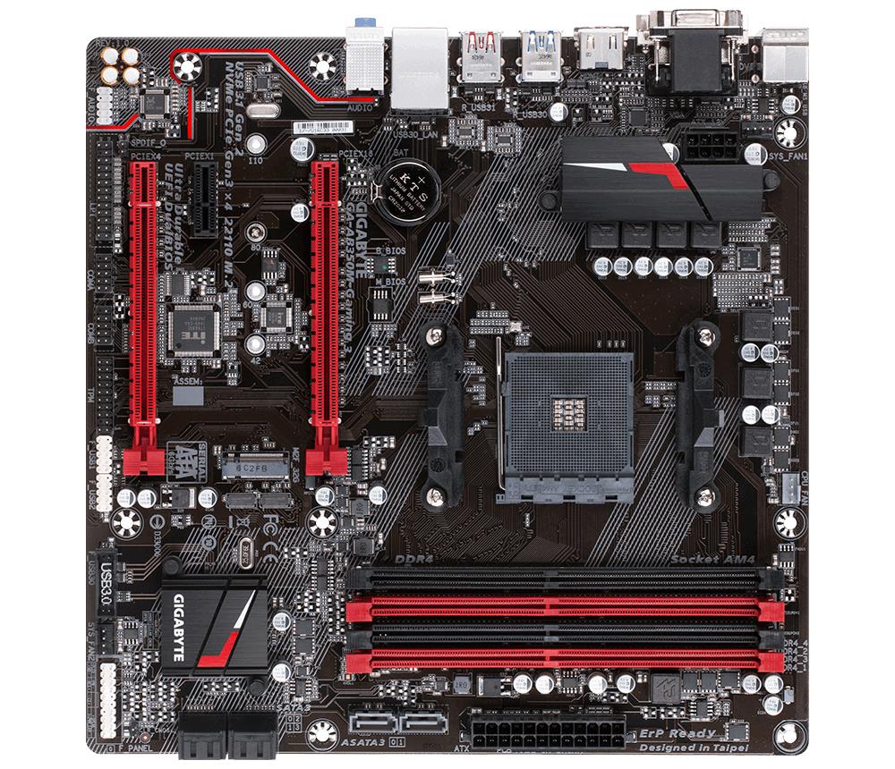 M4L-80119129 Gigabyte Tech GA-AB350M-Gaming 3 Motherboard