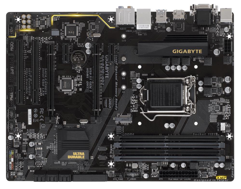 M4L-80119142 Gigabyte Tech GA-B250-HD3 Motherboard