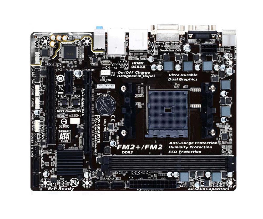 M4L-80119163 Gigabyte Tech GA-F2A68HM-HD2 Motherboard