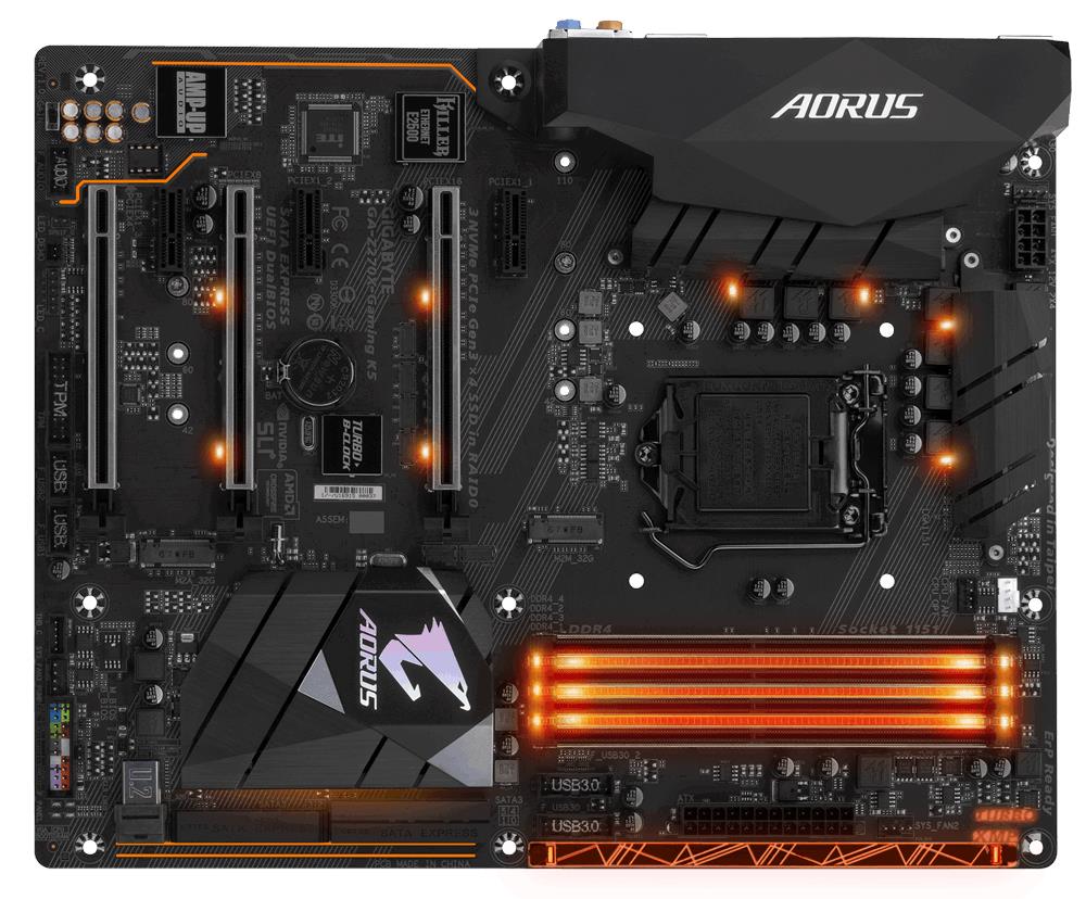 M4L-80119222 Gigabyte Tech GA-Z270X-Gaming K5 Motherboard