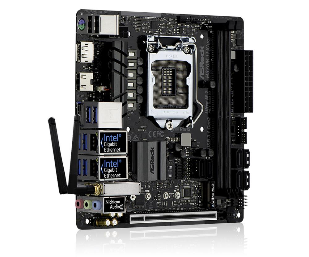 M4L-80125398 ASRock H370M-ITX/ac Motherboard